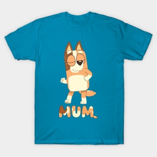 New Design Bluey Mum T-Shirt